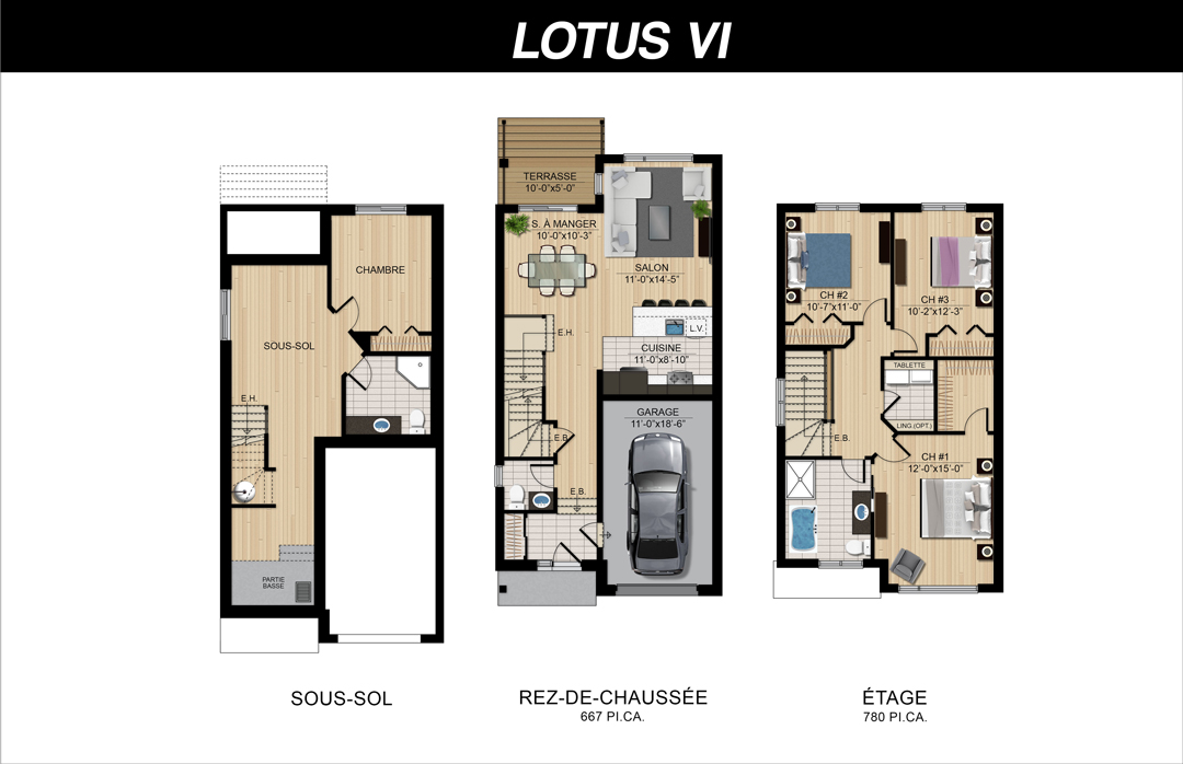 lotus 6 plan - Place Langlois